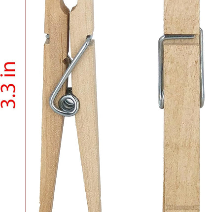 Clorox Wooden Clothespins - 50 pack