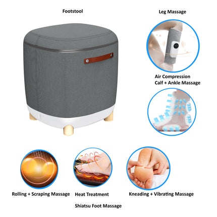 Carepeutic Comfy Home Ottoman Massager