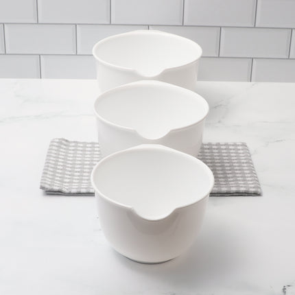 Glad® 3Pc Mixing Bowl Set 6.5In, 7.5In,8.5In.