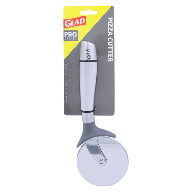 Glad Pro Pizza Cuter W/ Ss Handle W/ 6 Inner