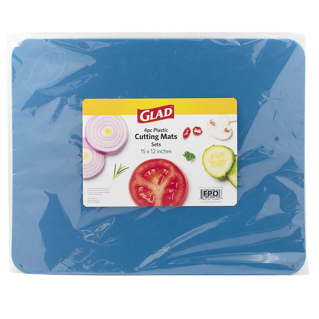 Glad Flexible Cutting Mats 4pc Set