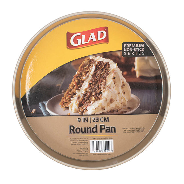 Glad Premium Round Pan Gold 9in