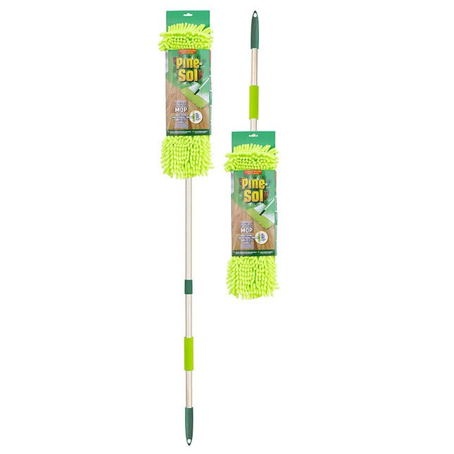Pine-Sol Chenille/microfiber Mop W/ Ss Handle Eva