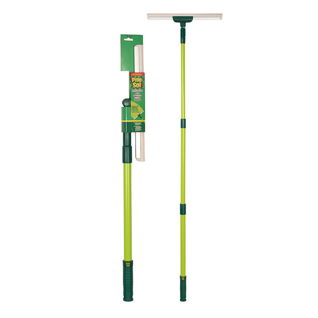 Pine-Sol Floor & Window Squeegee W/ Telescopic Handle