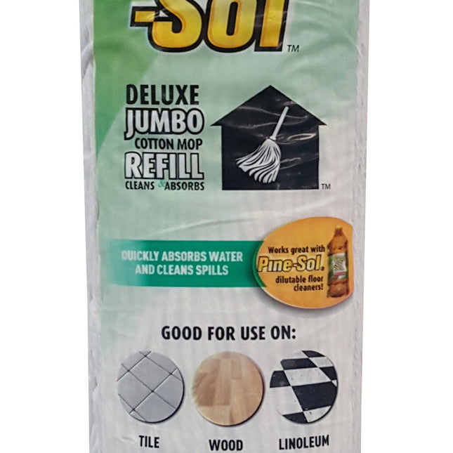 Pine-Sol Deluxe Jumbo Cotton Mop Refill 480g
