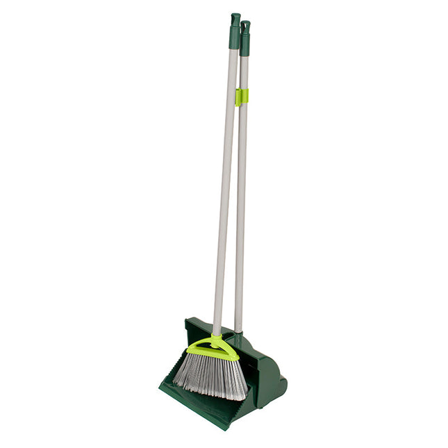Pine-Sol Broom And Dustpan W/ Handle Set