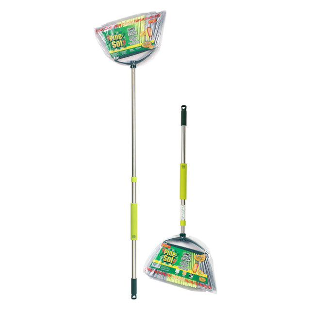 Pine-Sol Jumbo Indoor Angle Broom W/ Ss Handle W/sioc